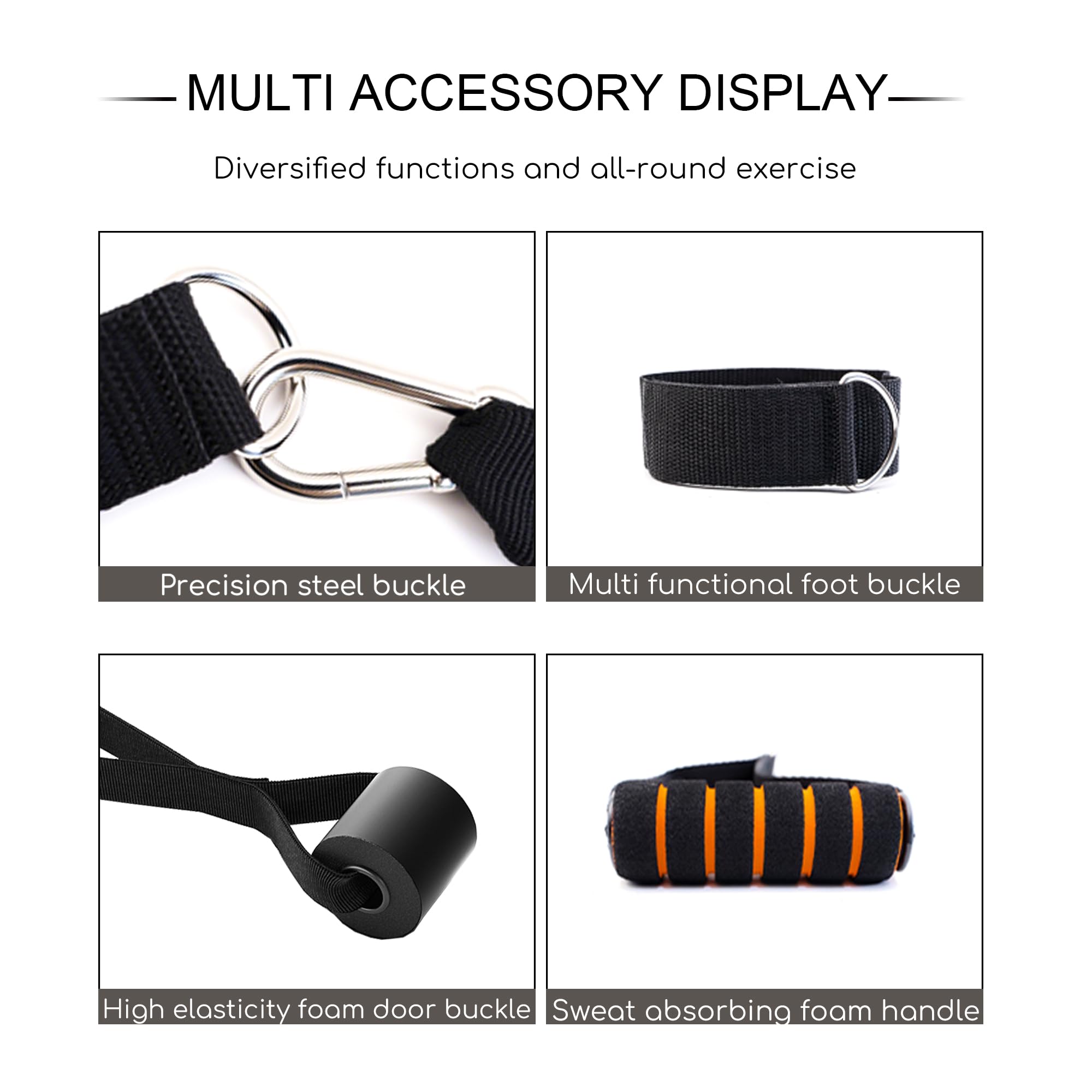iumulinrui correas de tobillo ajustables para entrenar piernas