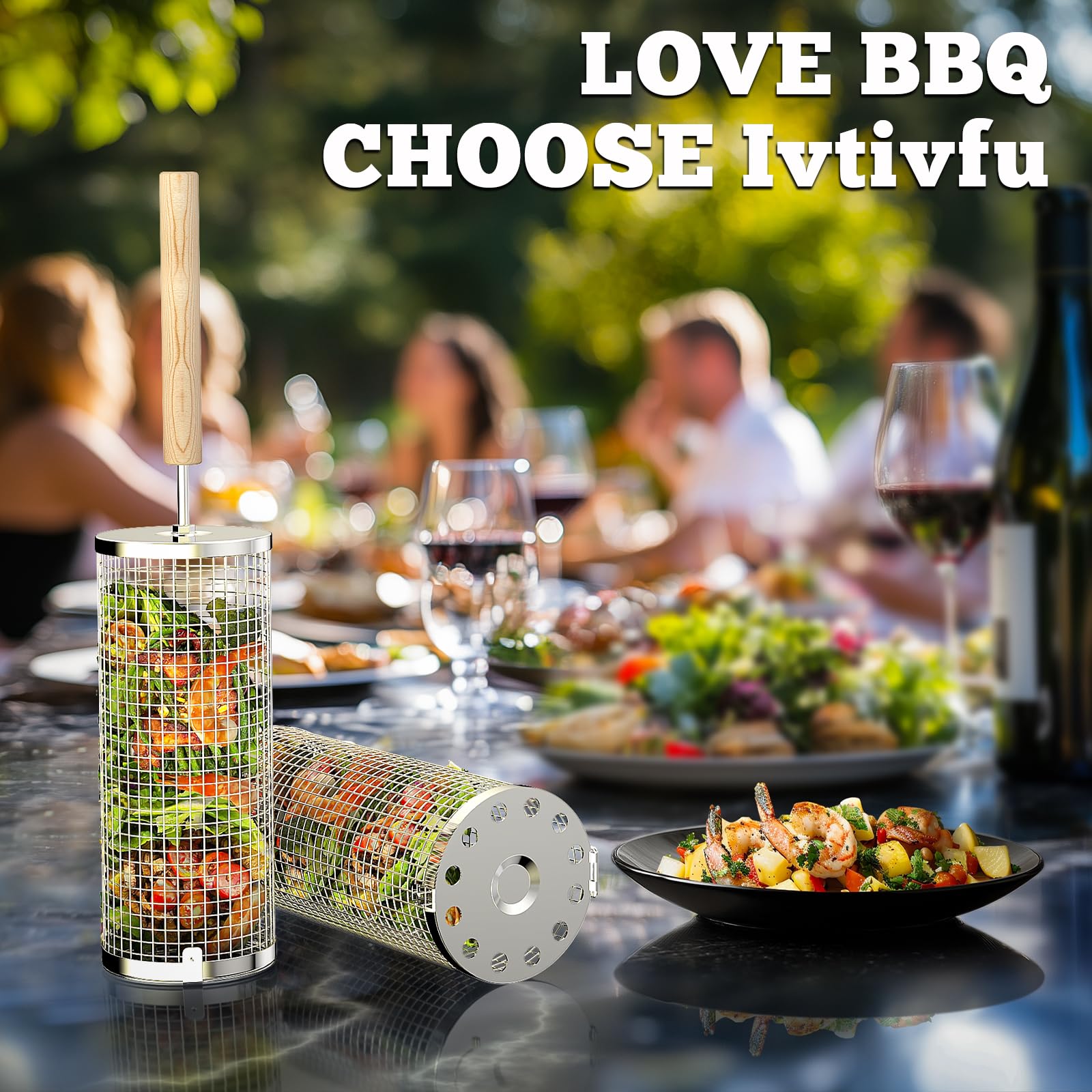 Ivtivfu empaque elegante ideal para regalo a aficionados al BBQ