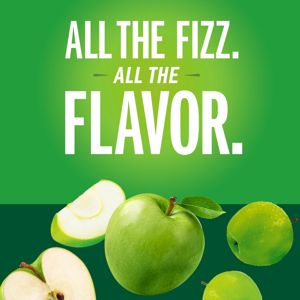 IZZE apple can close-up highlighting can design and refreshment appeal