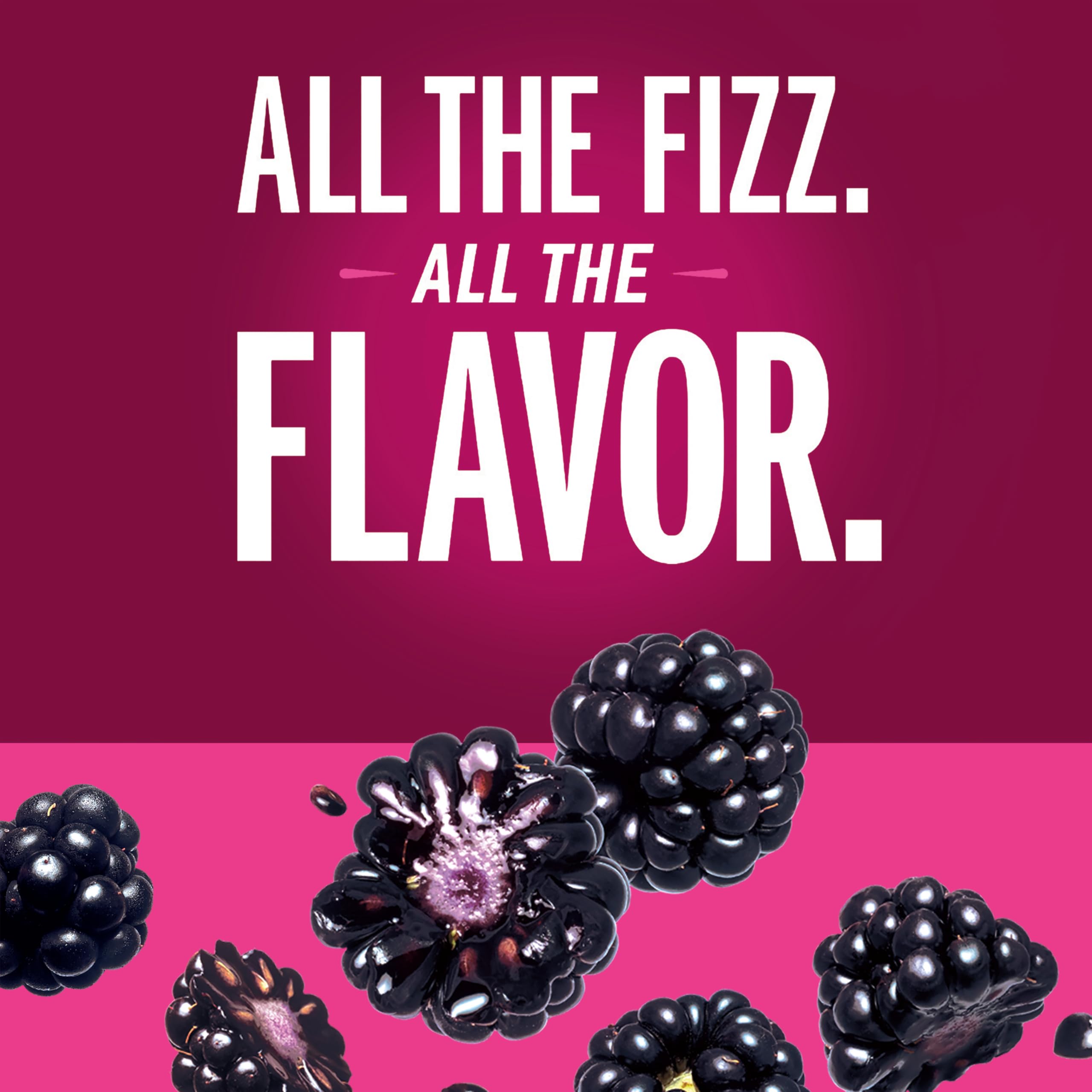 IZZE blackberry 24-pack box stacked for convenient storage and sharing