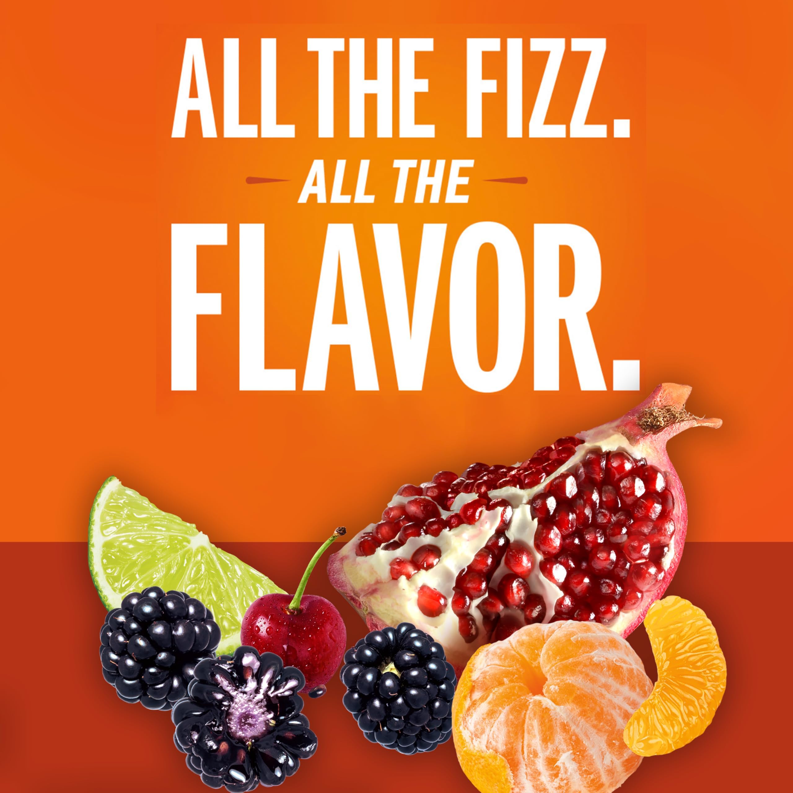 IZZE Sparkling Clementine lata en primer plano mostrando color cítrico y frescura