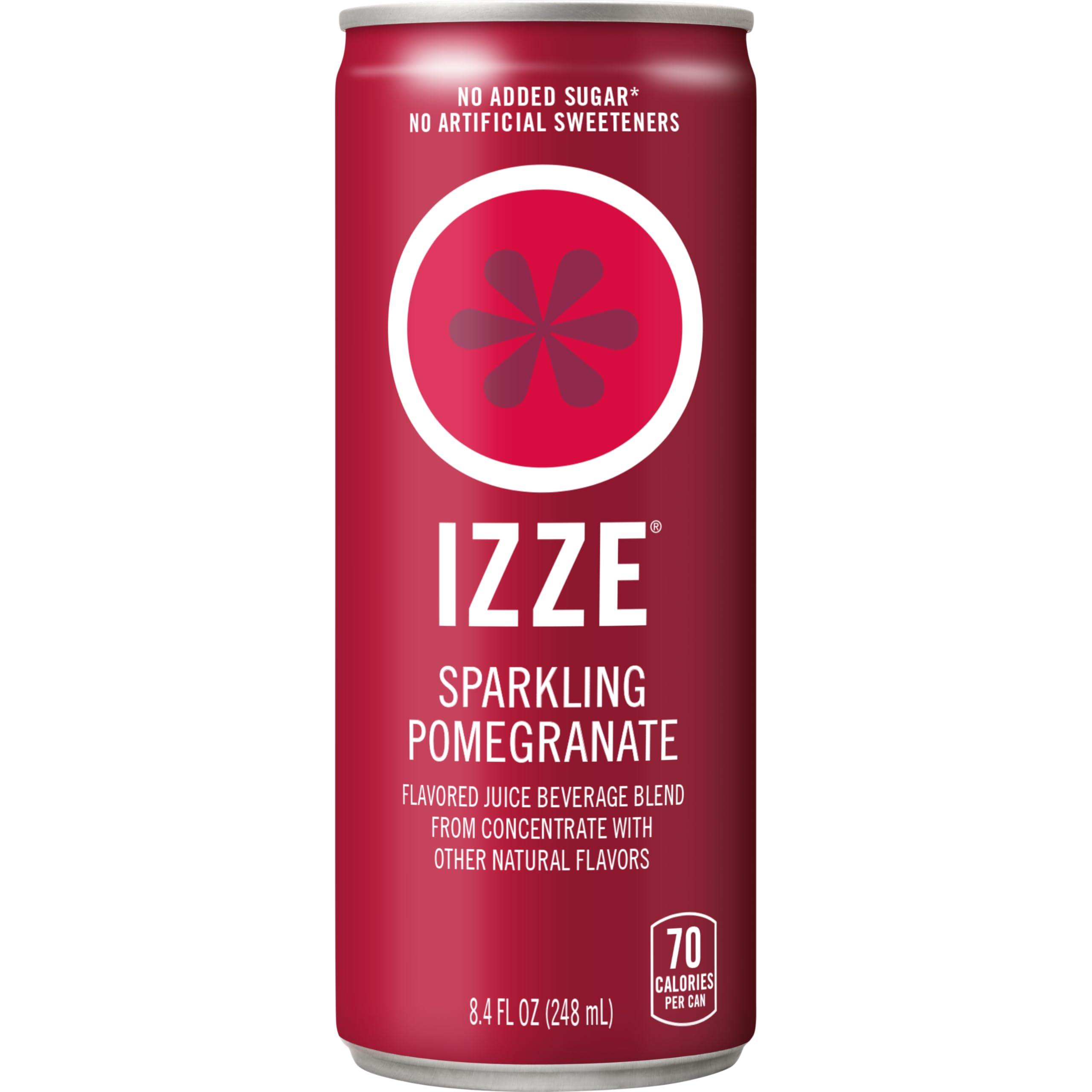 IZZE detalle de etiqueta y nutrientes para ver ingredientes y beneficios