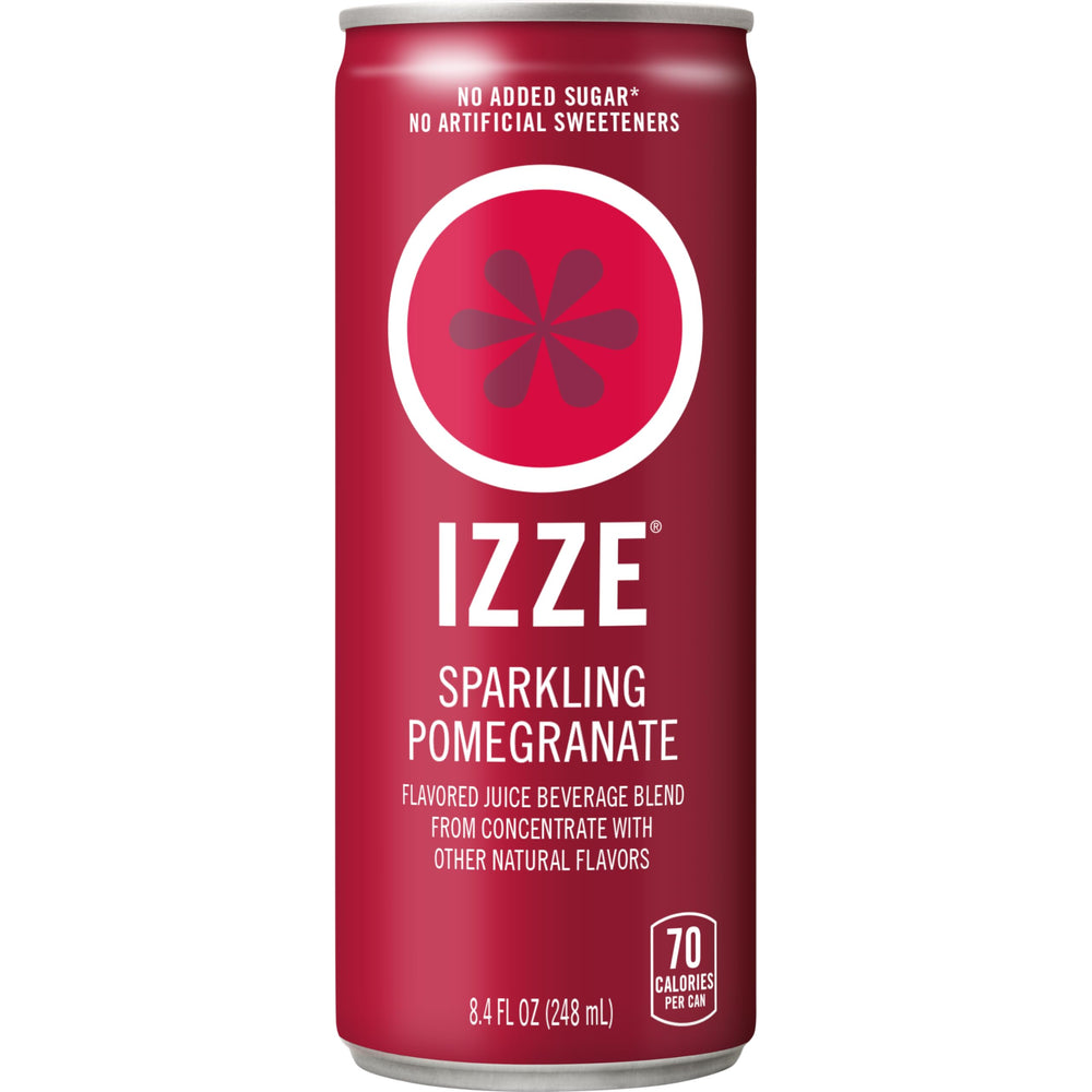 IZZE detalle de etiqueta y nutrientes para ver ingredientes y beneficios
