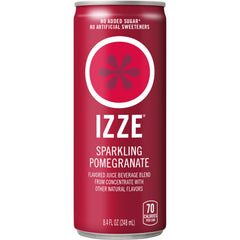 IZZE detalle de etiqueta y nutrientes para ver ingredientes y beneficios