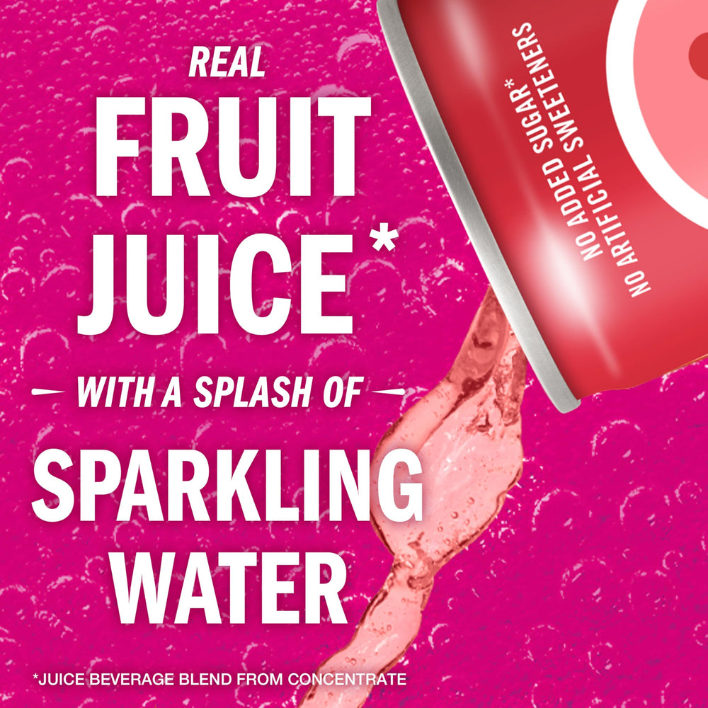 IZZE grapefruit close-up of bubbles highlighting refreshing carbonation