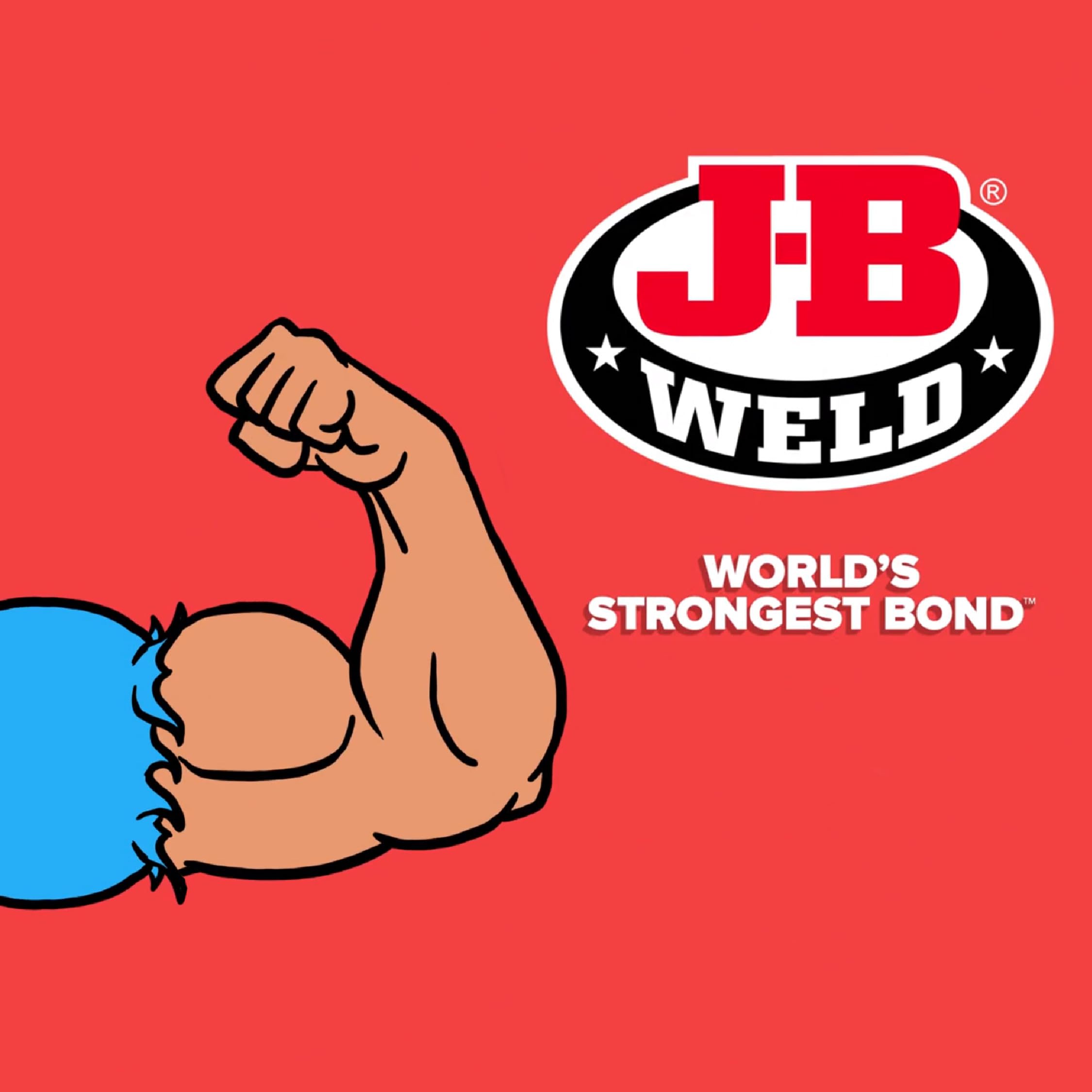 J-B Weld etiqueta e instrucciones claras, seguridad y preparación correcta