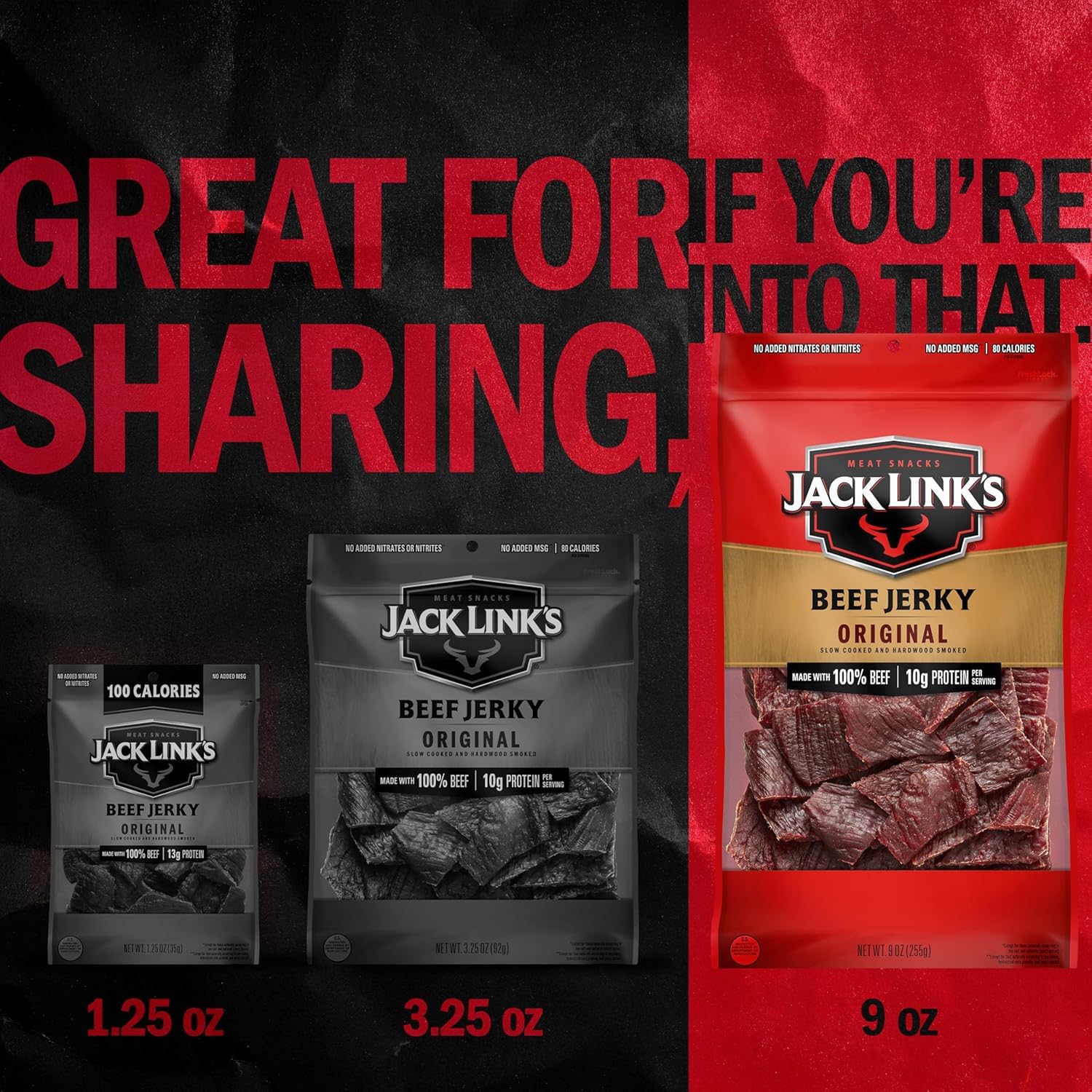 Jack Link's bolsa en mochila ideal para excursiones y movimiento