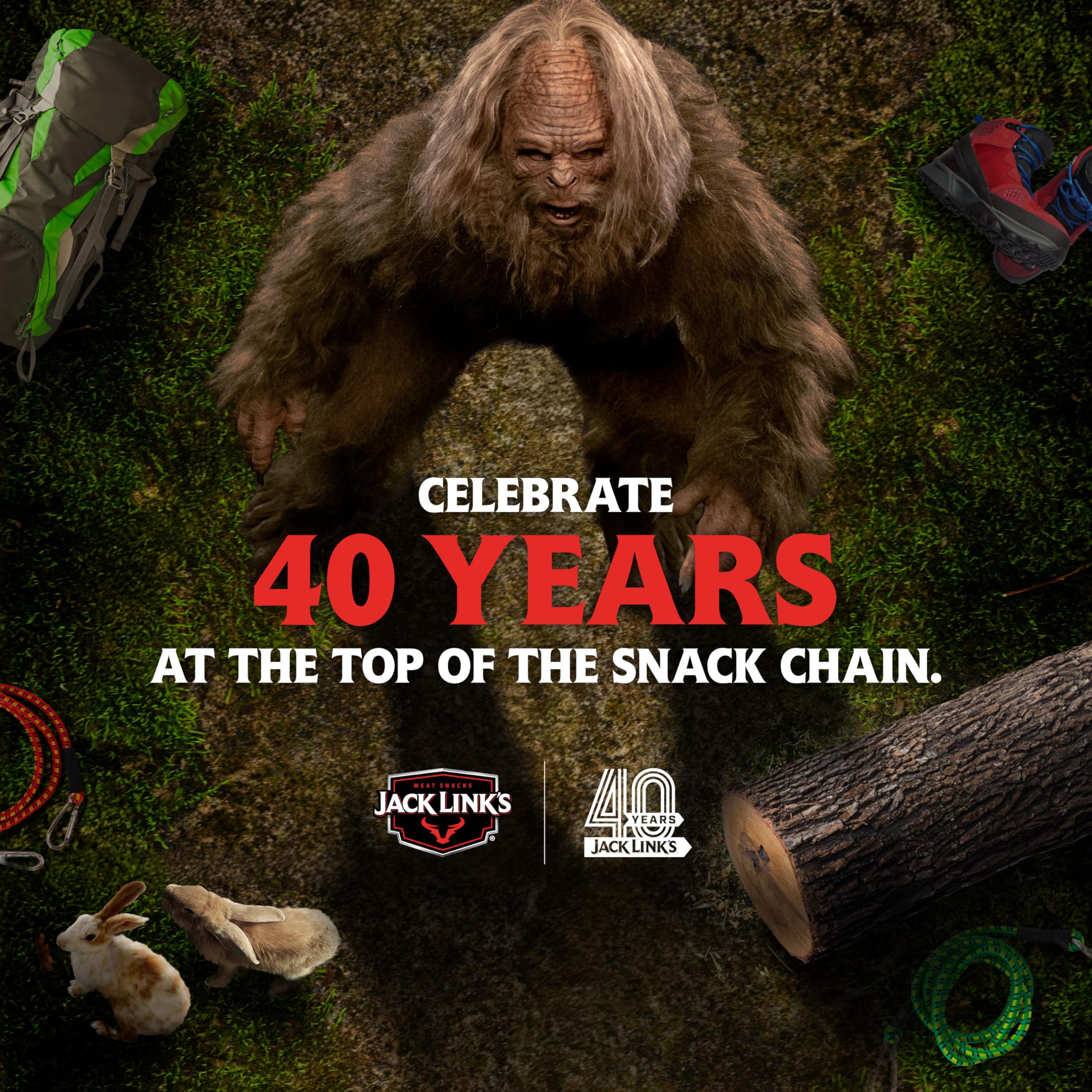 Jack Link's multipack de 20 bolsas, presentación para compartir o almacenar