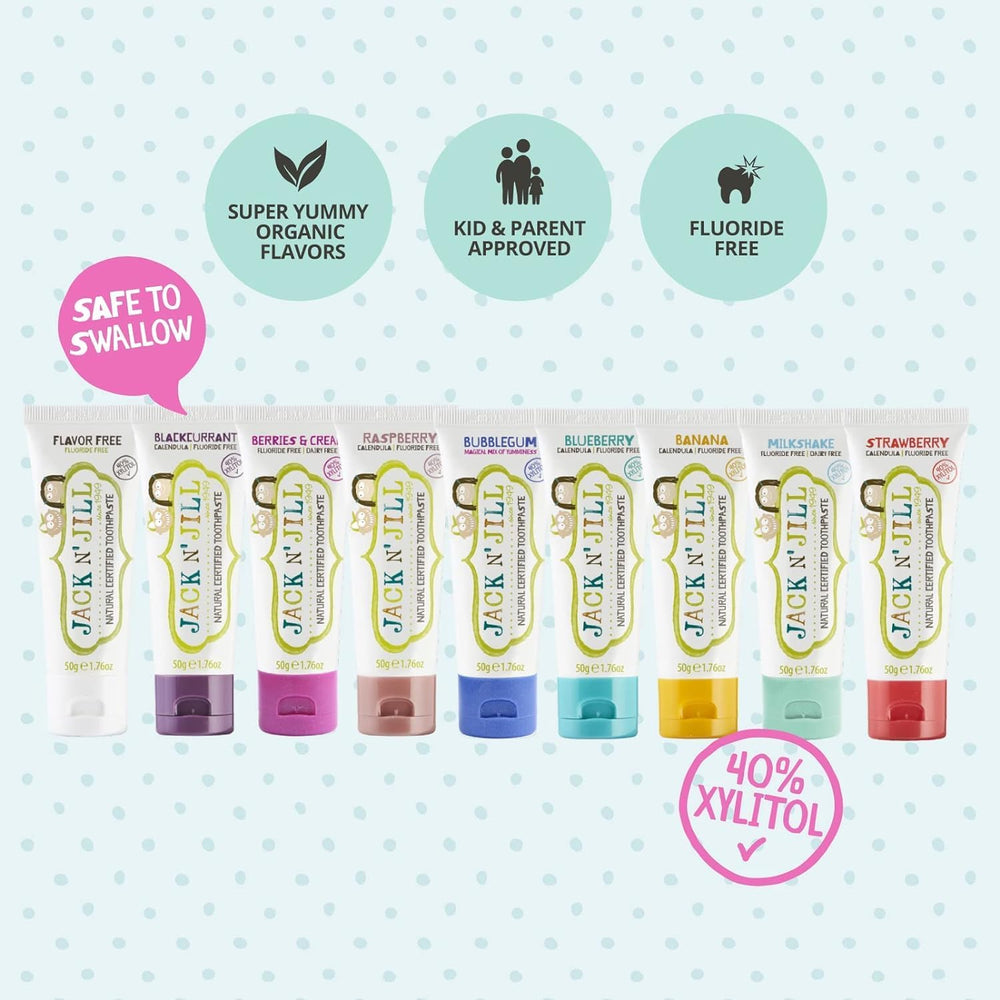 JACK N' JILL etiqueta con certificaciones veganas y cruelty-free visibles