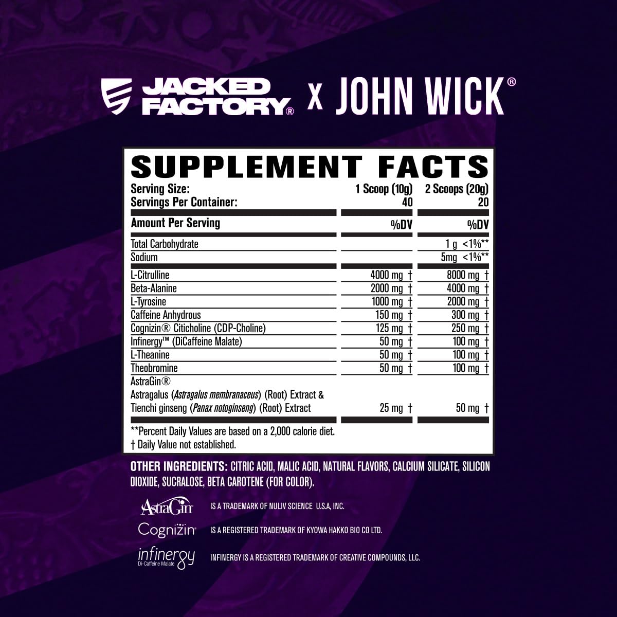Jacked Factory Wick Mode etiqueta frontal con nombre y sabor Last Tropical Sunrise