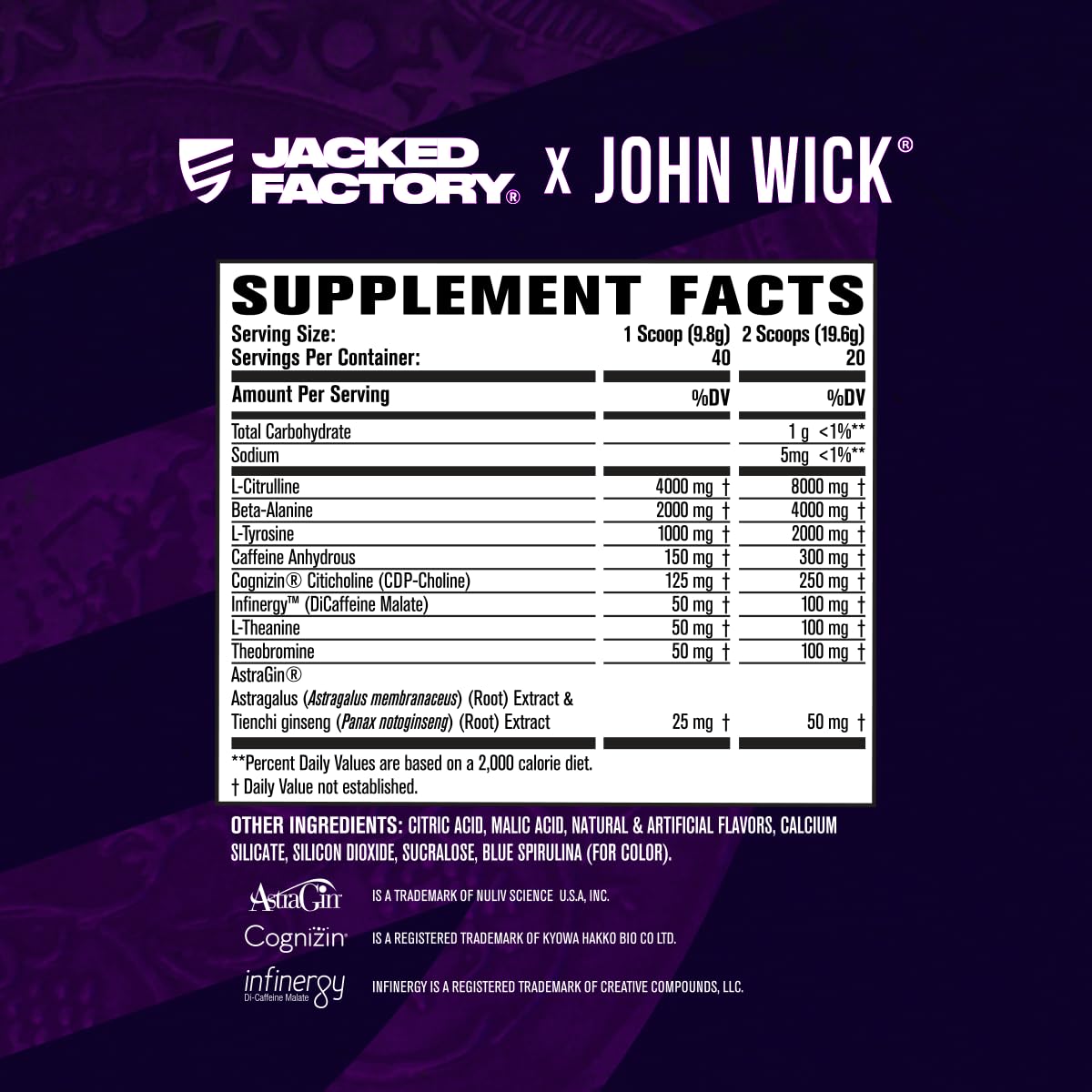 Jacked Factory cuchara con porción exacta para dosificar correctamente