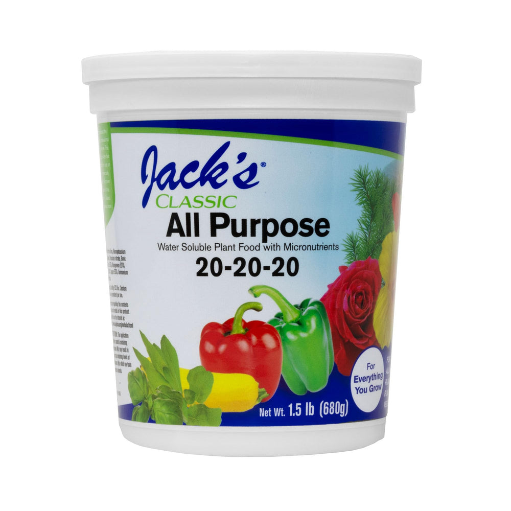 Jack's Classic frente del envase mostrando etiqueta y peso, fácil identificación
