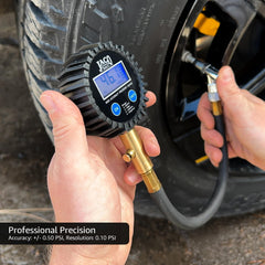 JACO ElitePro close-up of digital display with bright LCD for clear readings