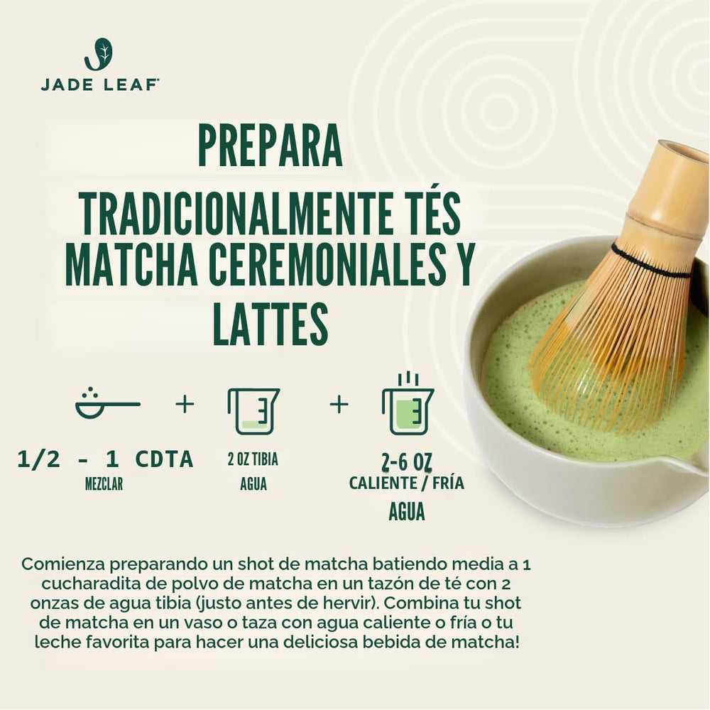 Jade Leaf hojas de té antes de moler mostrando origen japonés