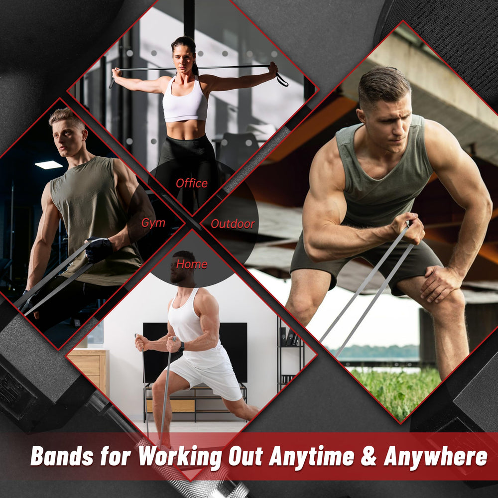 Jamestry conjunto completo de bandas 5–125 LBS para entrenar todo el cuerpo
