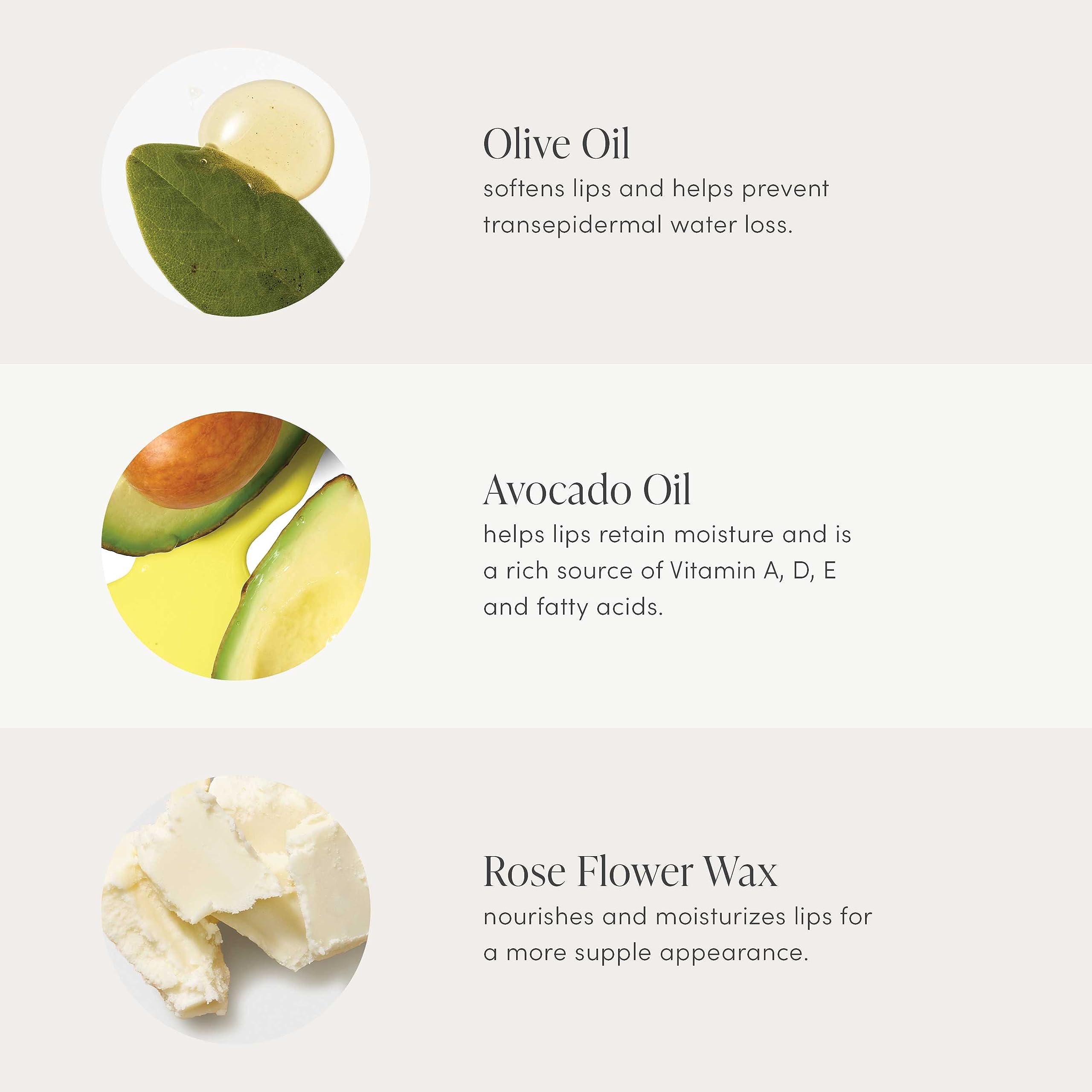 jane iredale etiqueta con ingredientes naturales y beneficios claros