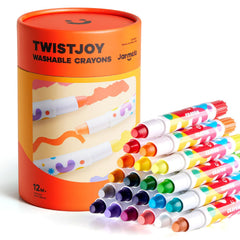 Jar Melo vista frontal del estuche que muestra 24 colores y beneficios