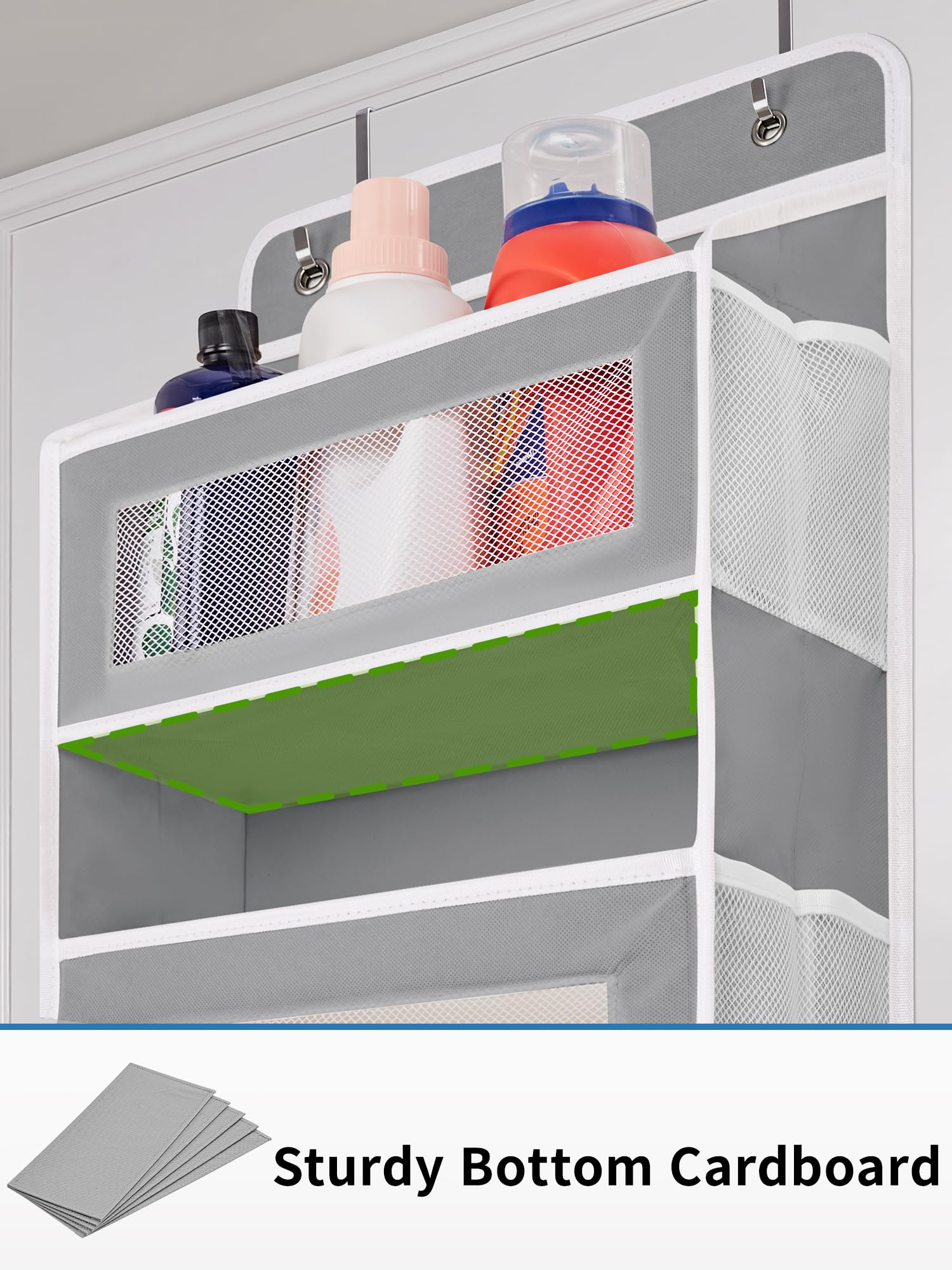 JARLINK organizador lleno para demostrar capacidad de hasta 44 lb sin deformarse
