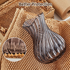 JARLINK detalle de perforaciones en kraft para desgarre controlado y ajuste rápido