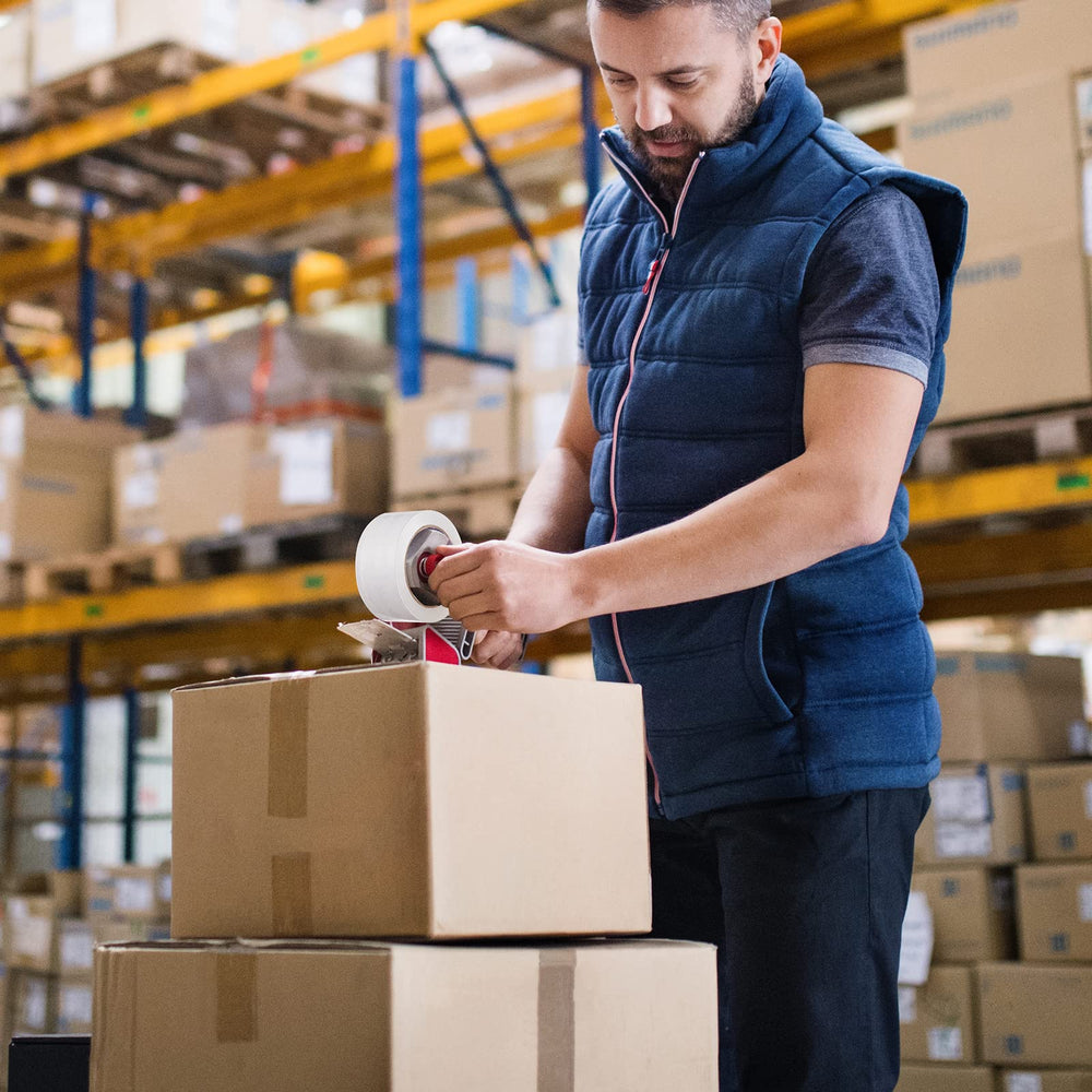 JARLINK ambiente de trabajo con mesa de embalaje, producto listo para envíos