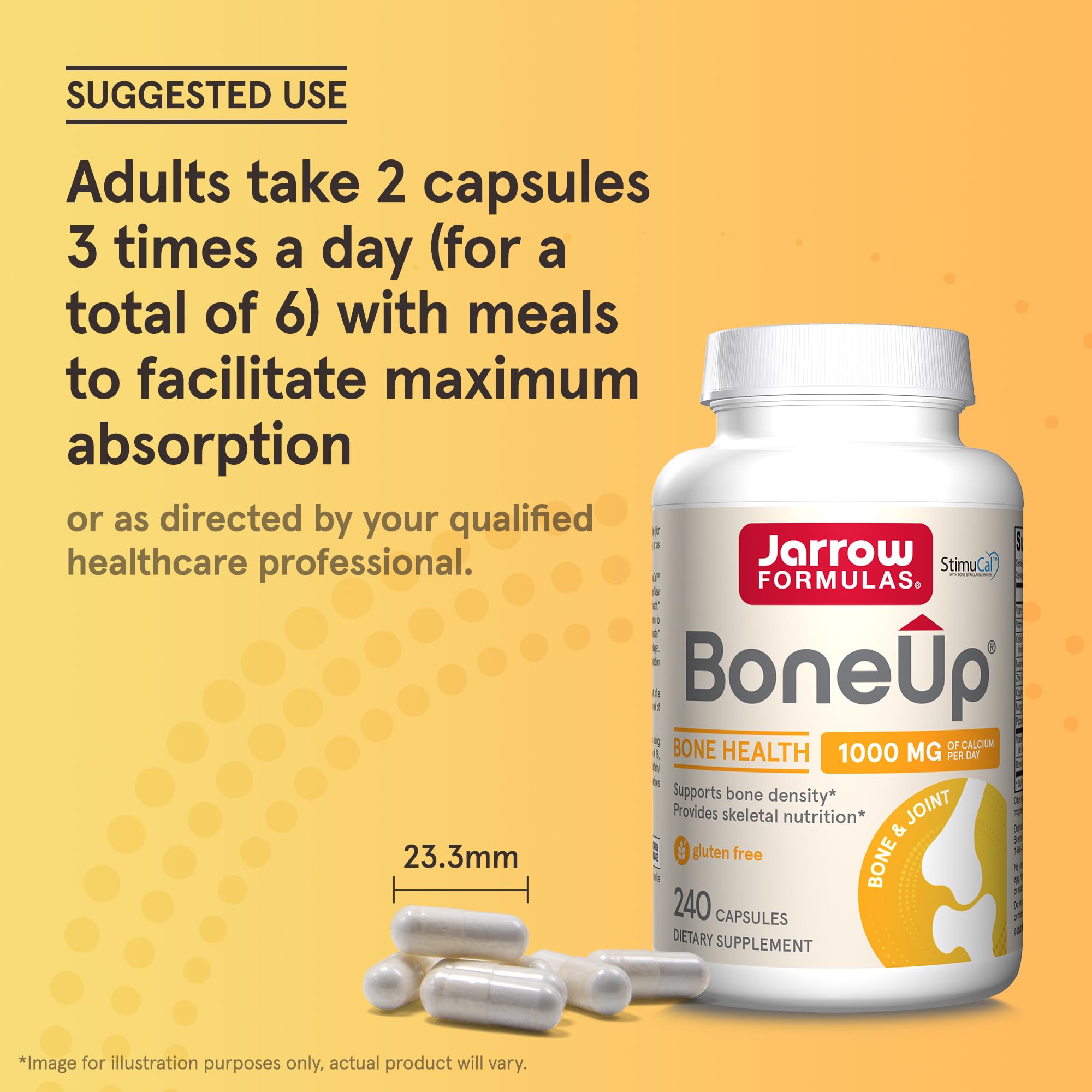 Jarrow Formulas etiqueta nutricional enfocando dosis y componentes