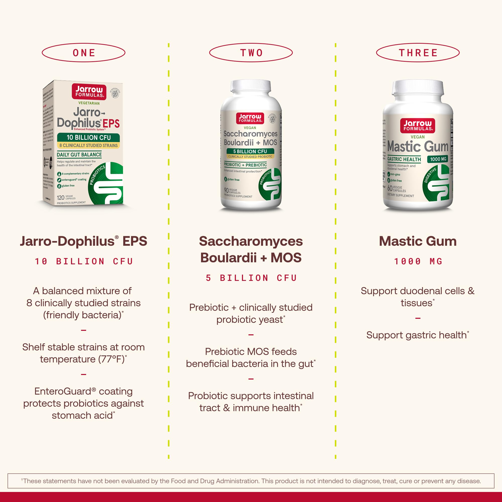 Jarrow Formulas detalle de etiqueta con ingredientes y sello vegano