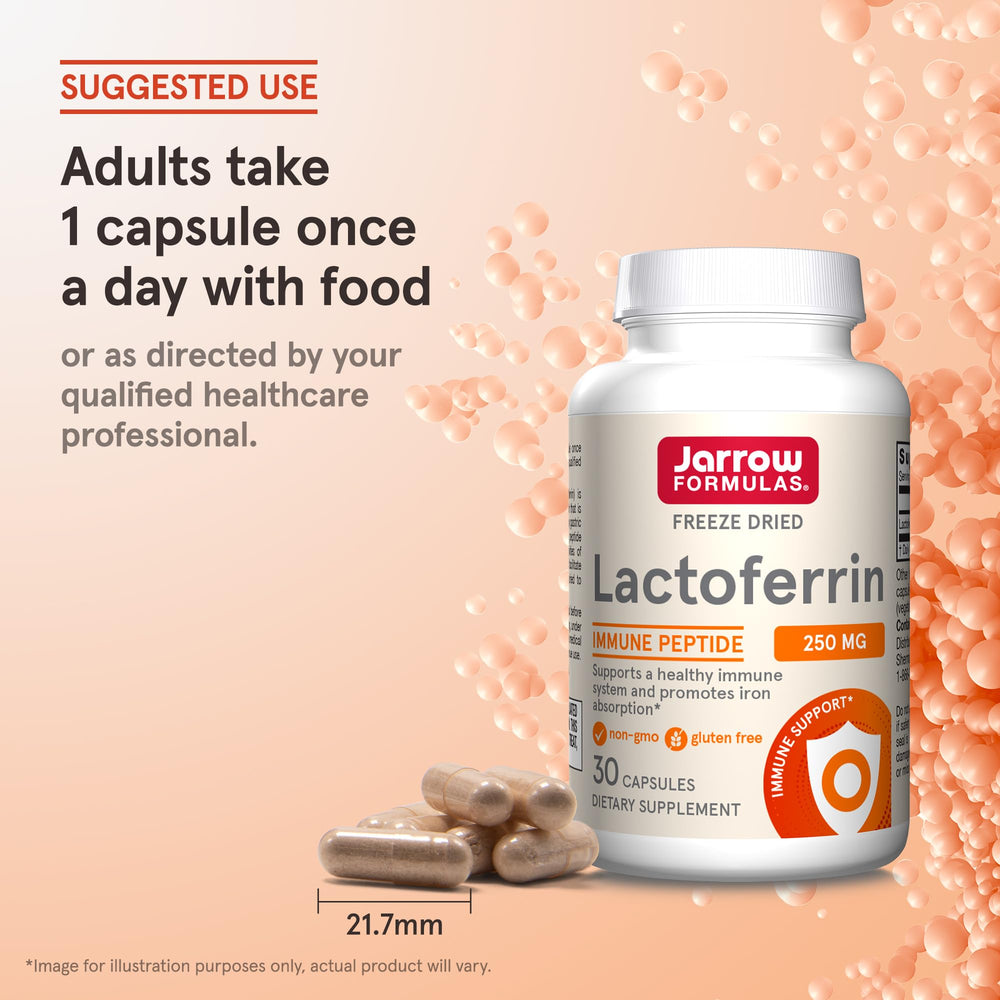 Jarrow Formulas supplement facts panel detail showing ingredient transparency