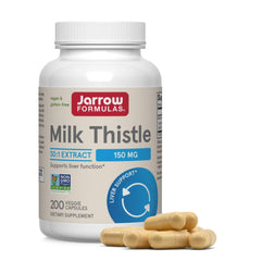 Jarrow Formulas envase frontal mostrando 200 cápsulas y beneficio de suministro prolongado