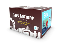 Java Factory textura del café molido dentro de la cápsula para aroma intenso