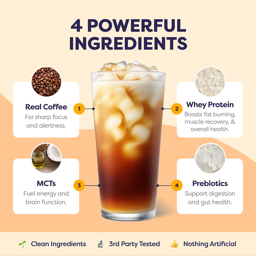 Javvy vaso de cold brew con mezcla disuelta sin grumos