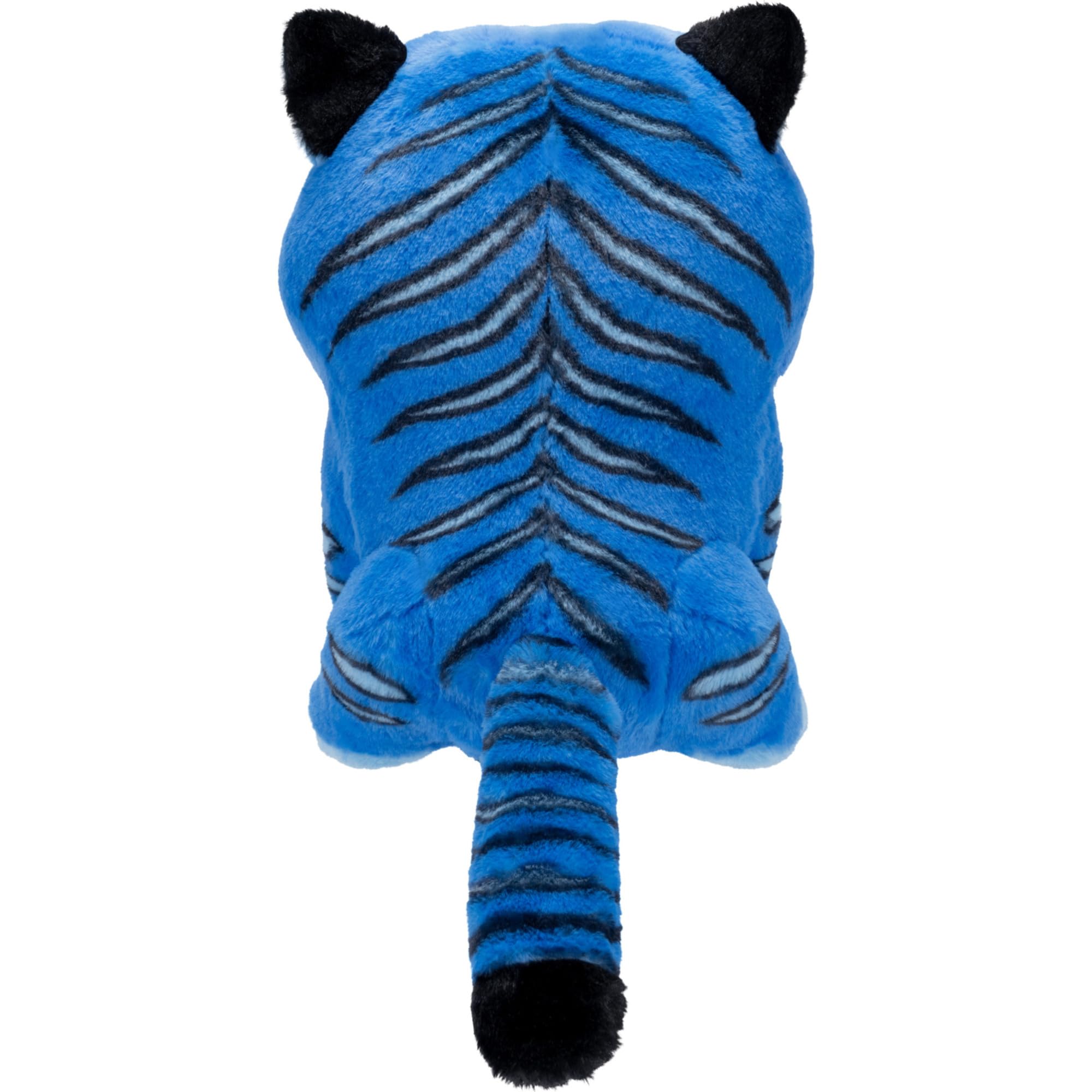 Jazwares Derpy Tiger en postura sentada ideal para exhibir en estante
