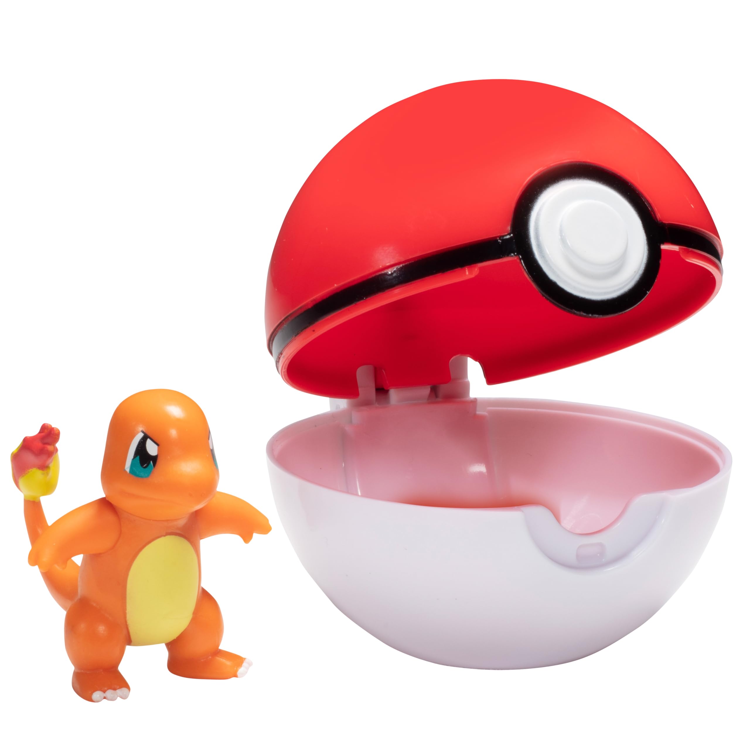 Jazwares primer plano de Bulbasaur Squirtle Charmander, detalle y calidad de figuras
