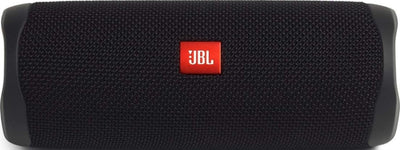 JBL Flip 5 front view showing speaker grille and strong sound