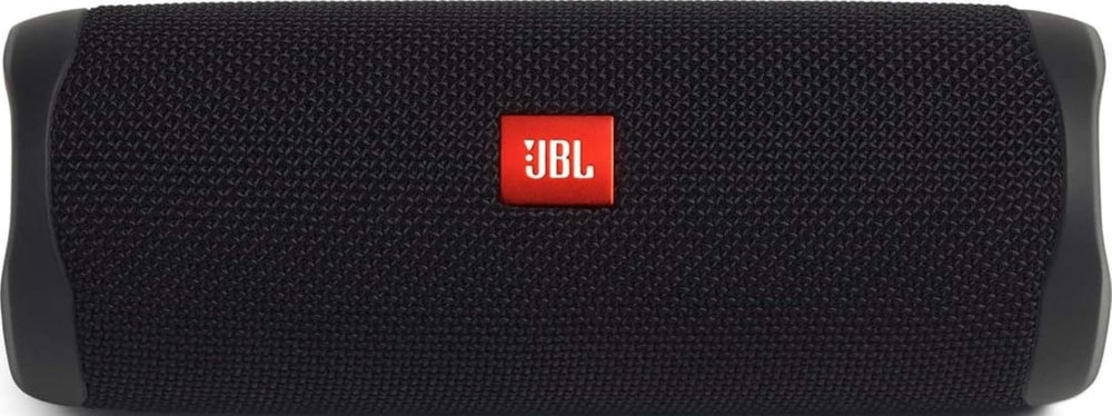 JBL Flip 5 front view showing speaker grille and strong sound