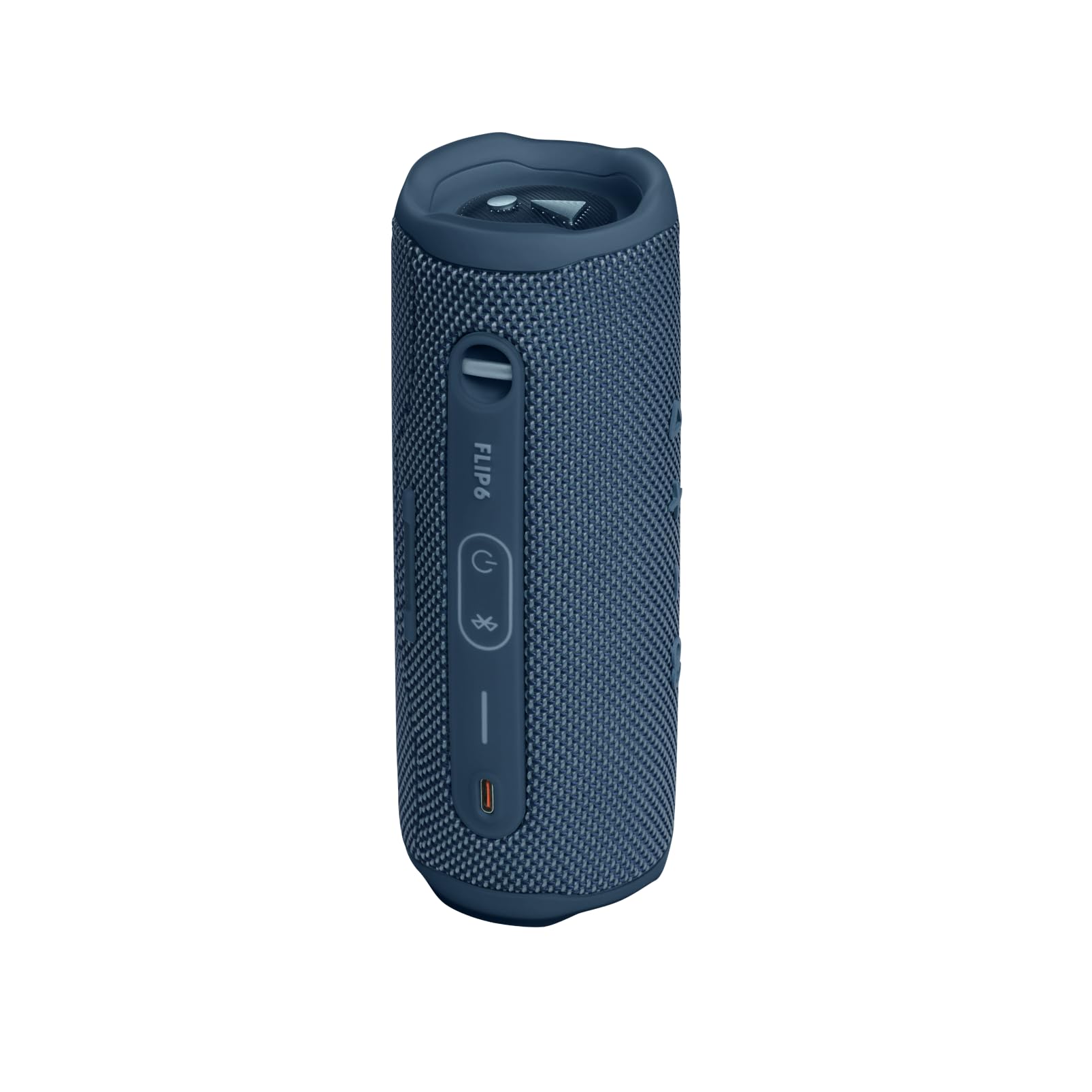 JBL Flip 6 fabric and housing close-up highlighting rugged texture and water resistance