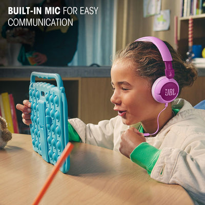 JBL Junior 320 micrófono integrado para llamadas y clases claras