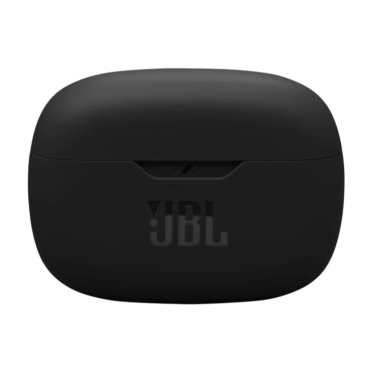JBL Vibe Beam 2 driver texture detail emphasizing bass-oriented 8mm driver