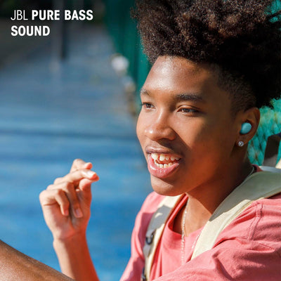 JBL Headphones app EQ screen on phone showing customizable sound