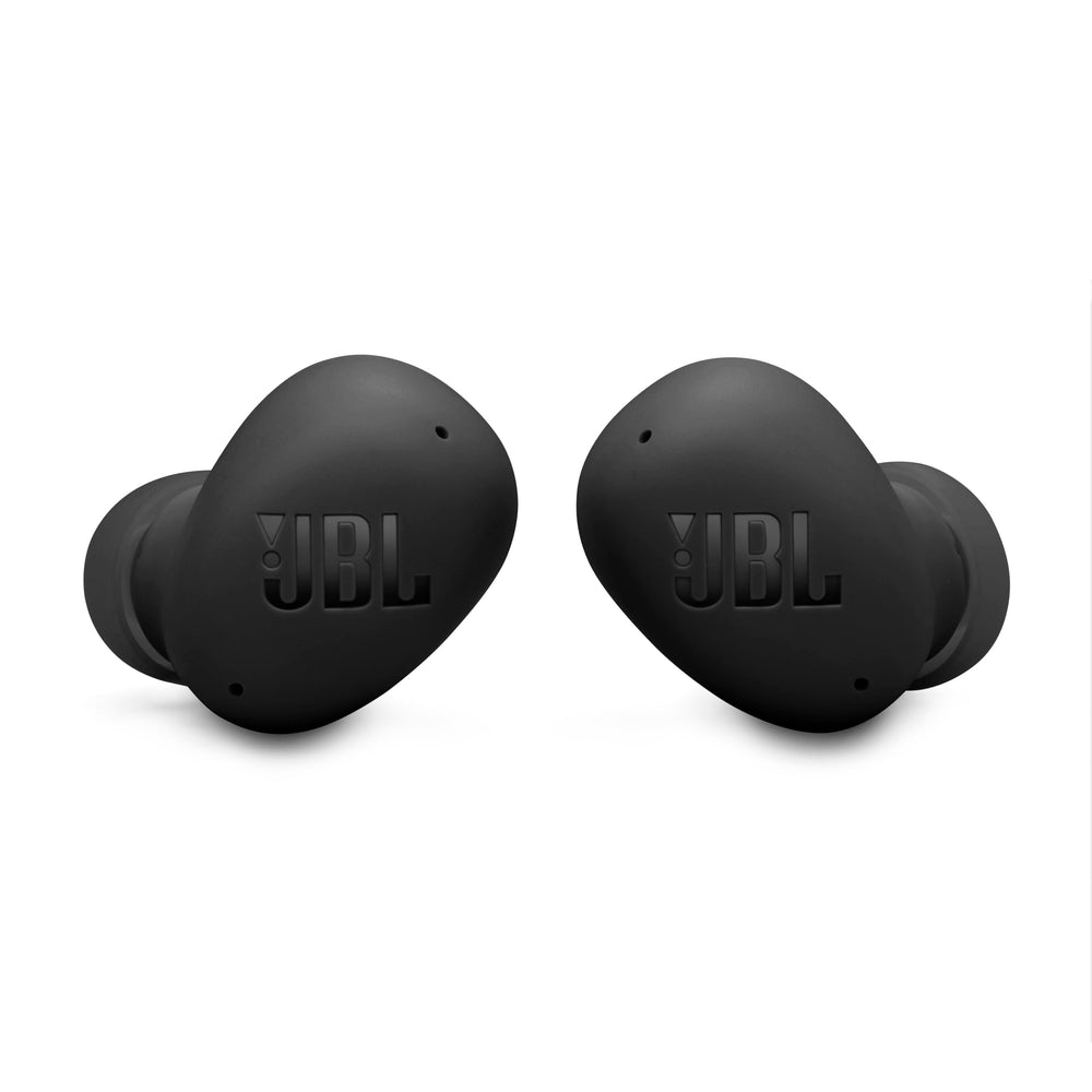 JBL microphone array close-up showing call clarity and noise reduction