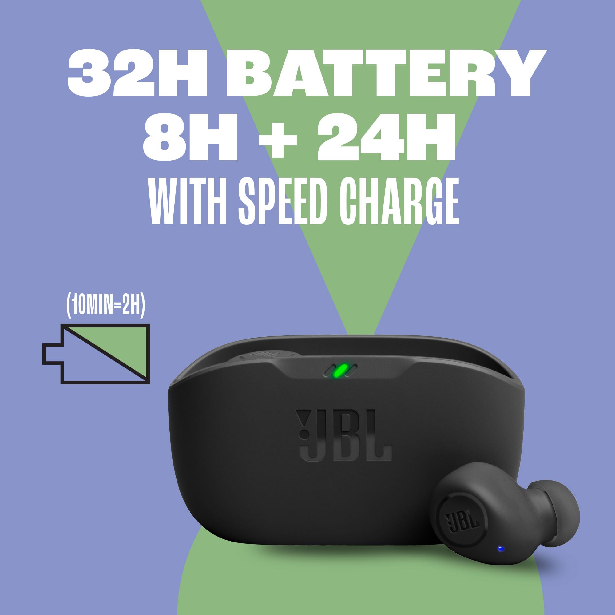 JBL Vibe Buds en ambiente urbano, cómodos para desplazamientos diarios