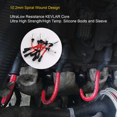 JDMSPEED detalle de bota de silicona resistente al calor que protege conexiones