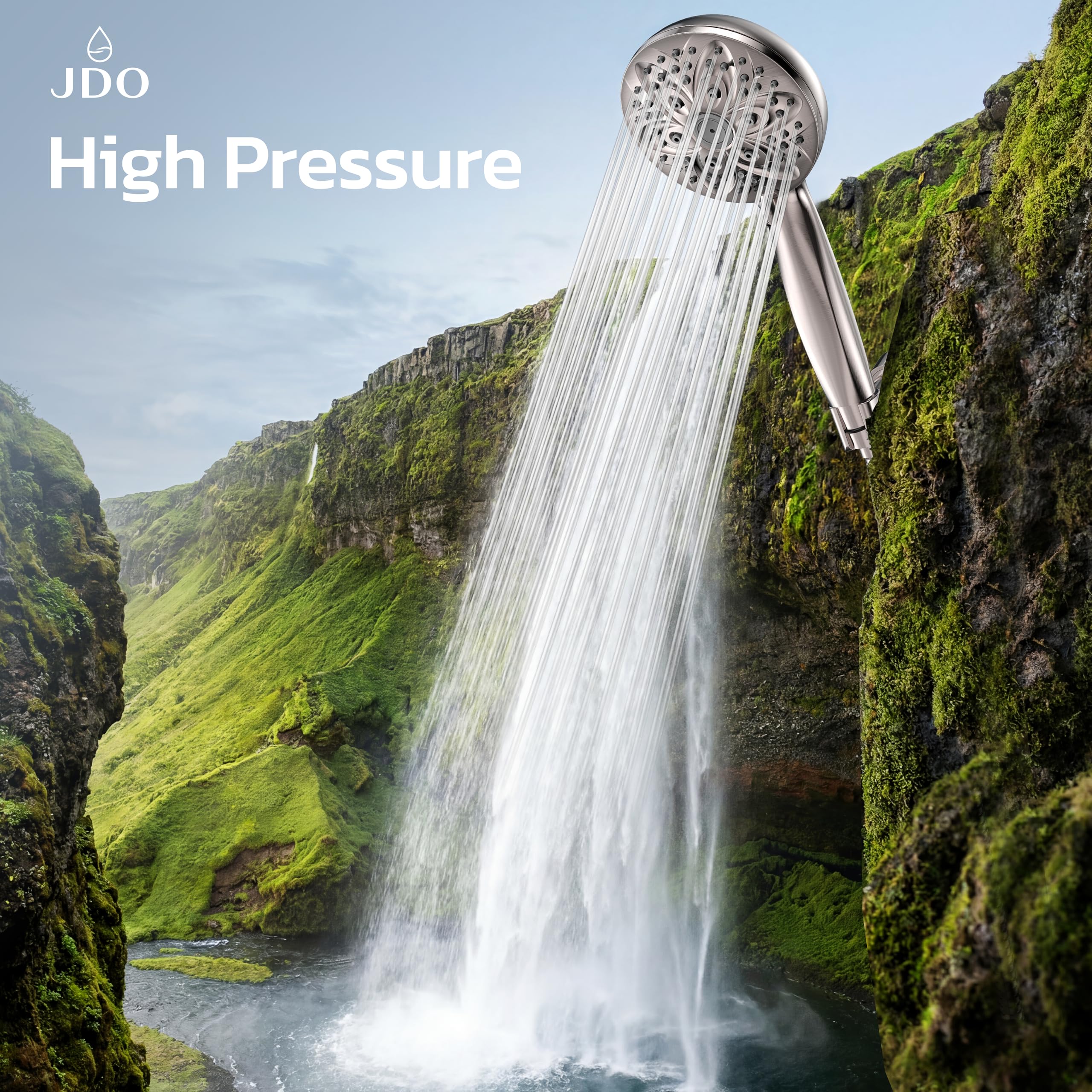 JDO panel ancho de 4,7 pulgadas que ofrece cobertura uniforme de agua