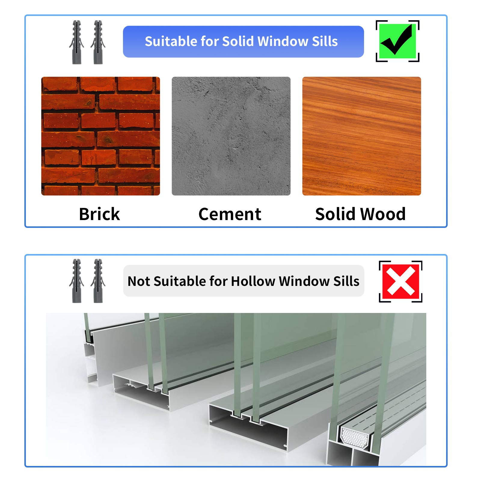 JEACENT material and finish detail highlighting corrosion-resistant construction