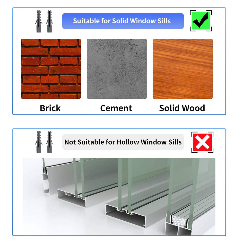 JEACENT material and finish detail highlighting corrosion-resistant construction