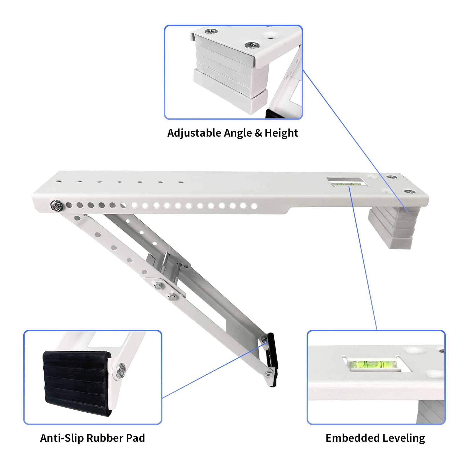JEACENT side profile with AC unit demonstrating weight transfer benefit