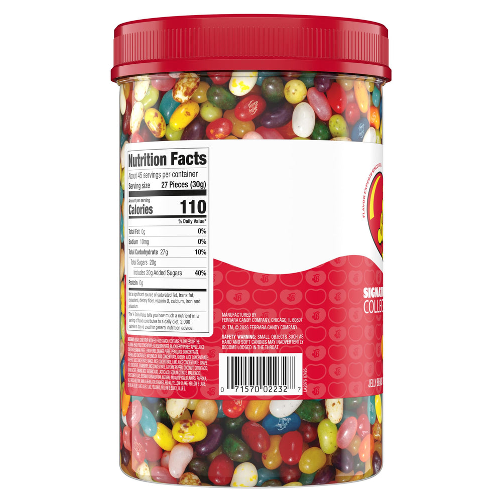 Jelly Belly primer plano texturas y colores con detalle de calidad