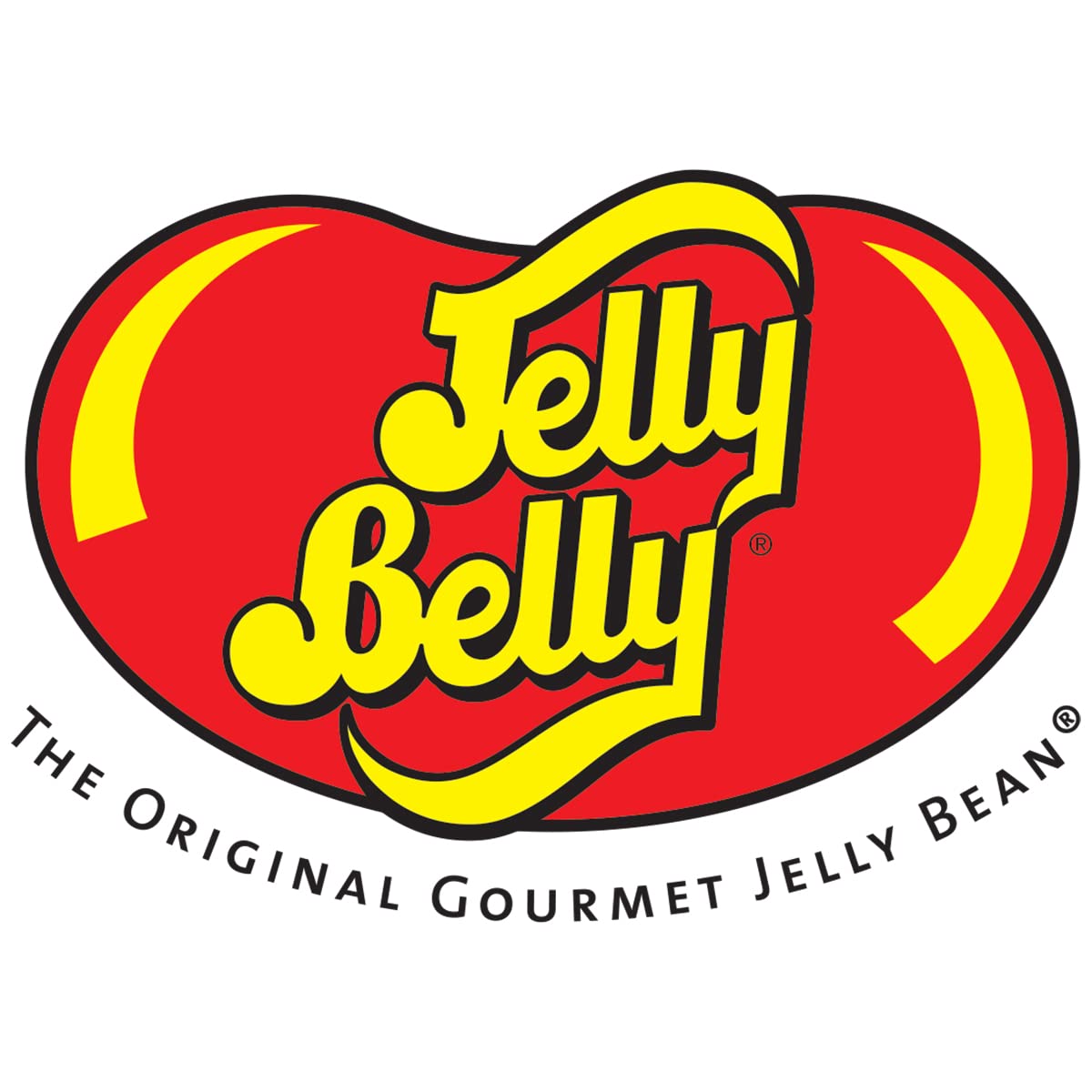 Jelly Belly frijoles servidos en cuencos en una mesa de fiesta como decoración comestible