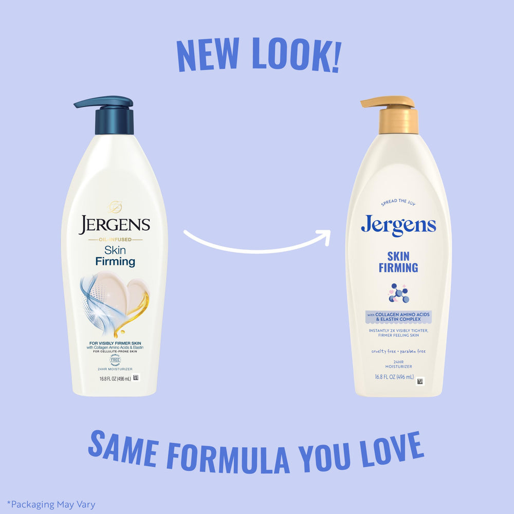 Jergens closeup of lotion texture absorbing quickly for nonsticky feel