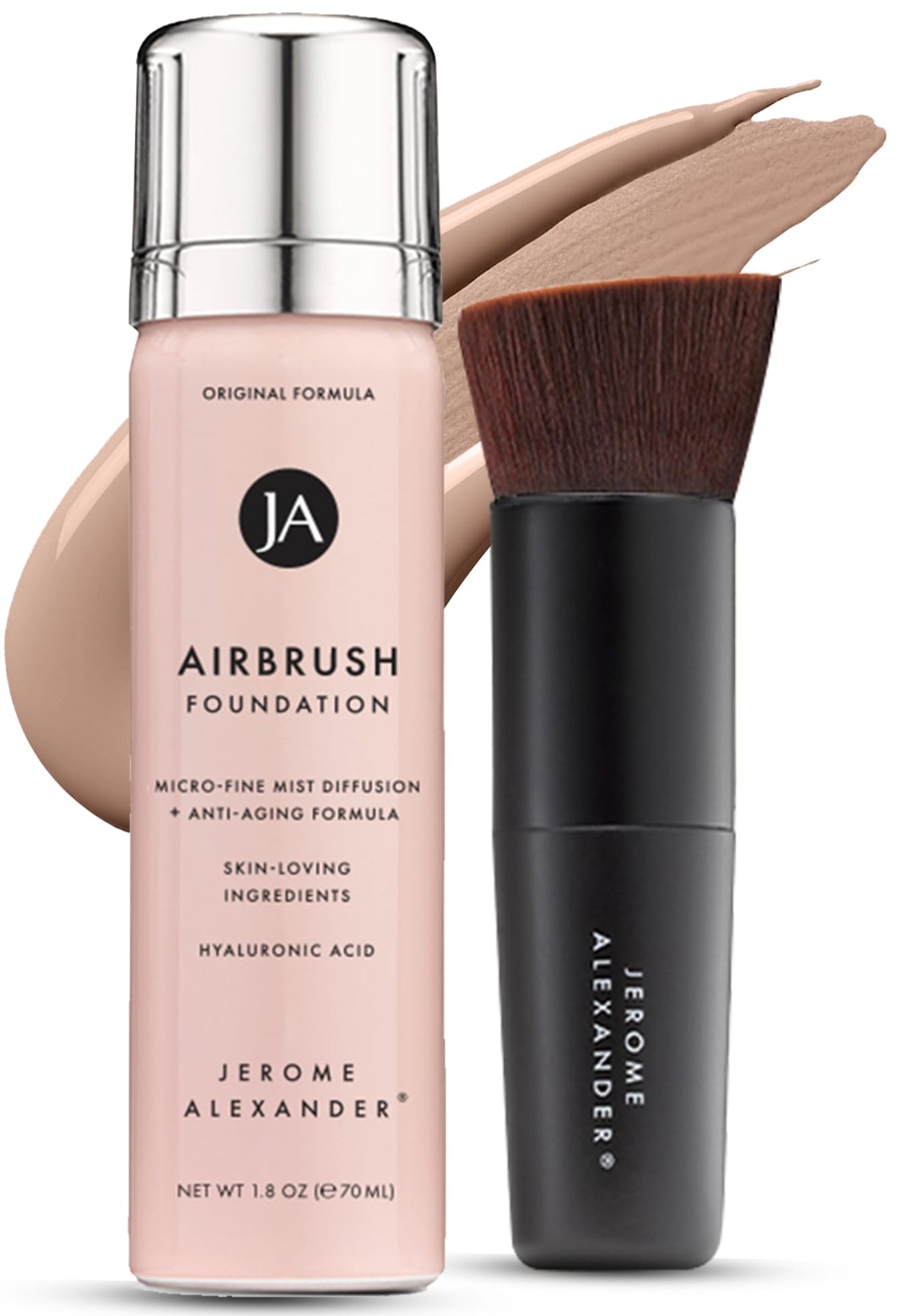 Jerome Alexander front packaging showing product and benefits