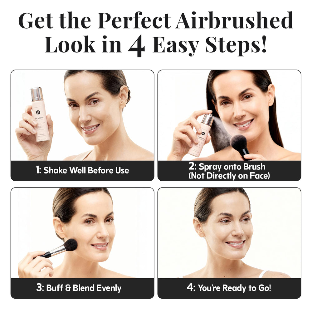 Jerome Alexander microfine mist texture dispersing evenly